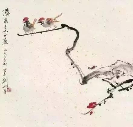 王雪濤、關山月、孫其鋒筆下的麻雀各有神韻