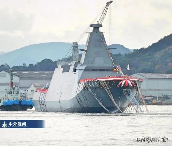 日本“最上”級護衛艦首艦海試