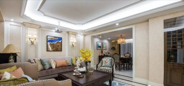 紫金灣450㎡ | 簡歐與中式的氣質混搭