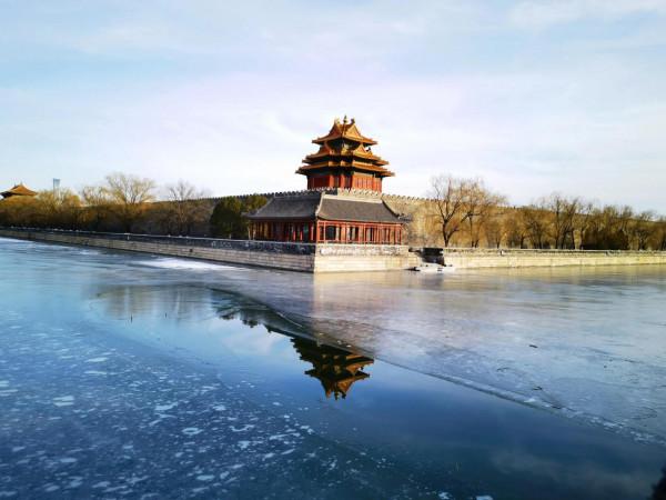 打卡故宮角樓&OpenCurlyDoubleQuote;千里江山圖&rdquo;