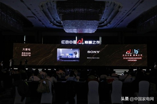 詮釋高階大屏魅力 索尼電視蟬聯紅頂大獎