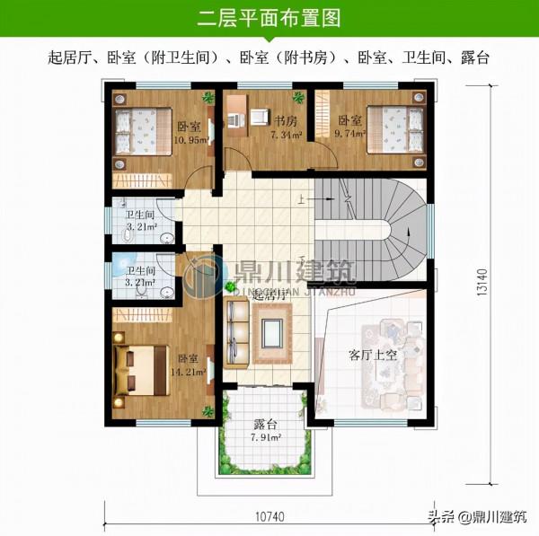10.74×13.14米複式別墅,案例超凡脫俗完美還原,全家老小都歡喜 10.74×13.14米複式別墅,案例超凡脫俗完美還原,全家老小都歡喜