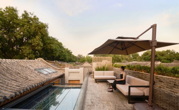 跨國夫妻爆改北京大雜院,100㎡做一居室,剩下的全給景觀花園 跨國夫妻爆改北京大雜院,100㎡做一居室,剩下的全給景觀花園