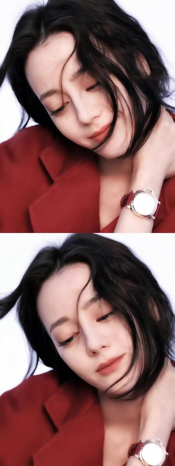 迪麗熱巴費加羅十二月刊封面大片！颯爽帥氣，時尚表現力絕絕子