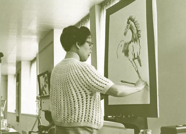 徐悲鴻畫的一幅少女像，世人不知是誰？遺孀：是他的戀人孫多慈