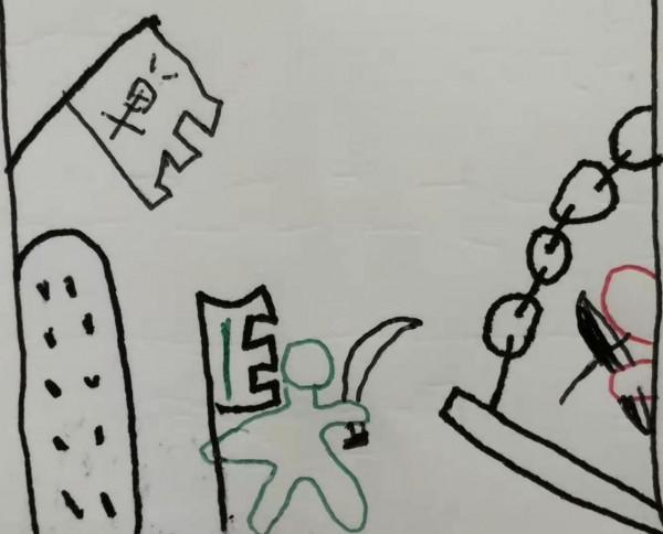 小兜原創漫畫《單合戰》