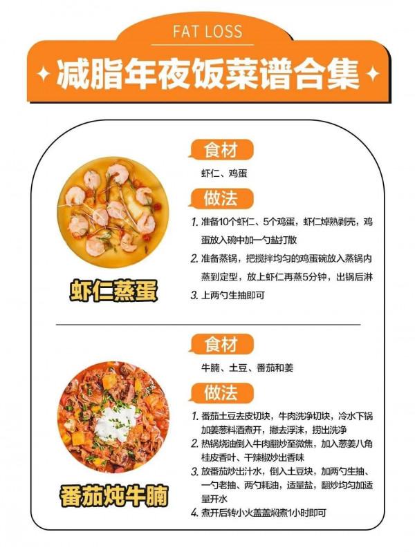 年夜飯，低卡減脂版