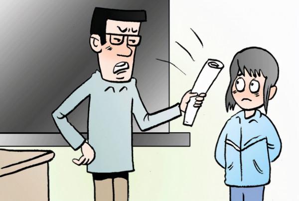 語文老師是親嫂子，媽媽拍下嫂子訓小叔子的過程，引眾網友圍觀