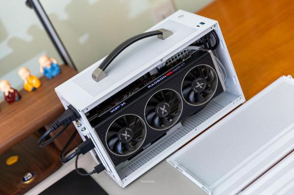 裝臺可以拎著走的ITX&mdash;&mdash;超頻三 蜂鳥1 i100C PRO 白色裝機分享