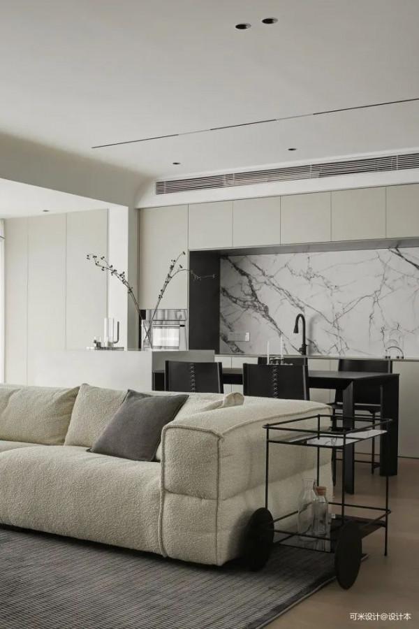 花60萬打造高階簡約的藝術之家，構建整潔有序的居家空間