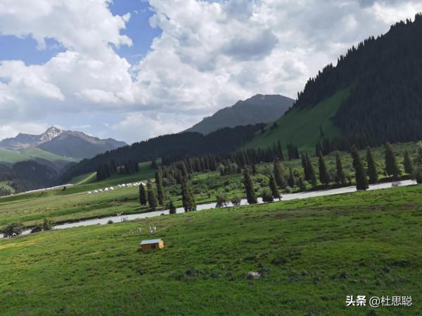 漢EV自駕新疆伊犁，風景如畫的百里畫廊，待小半個月不過分