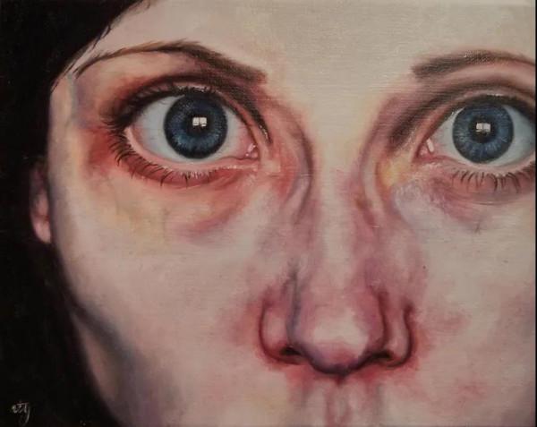 美女畫家超現實主義繪畫作品分享