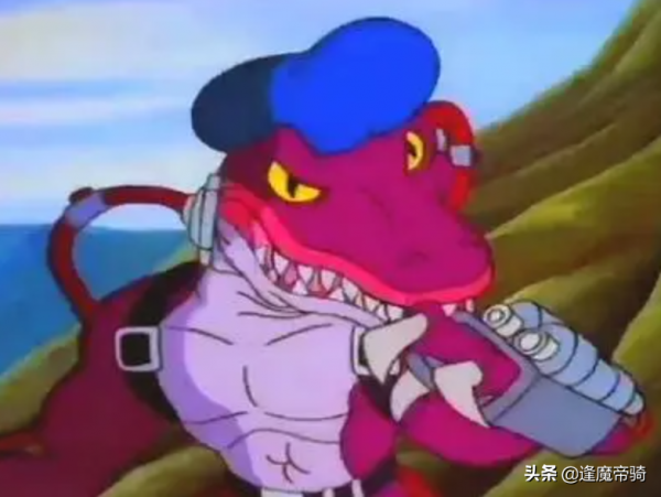 童年動漫的經典bug，霸天龍原型暴龍，卻還以&OpenCurlyDoubleQuote;食肉龍&rdquo;為敵