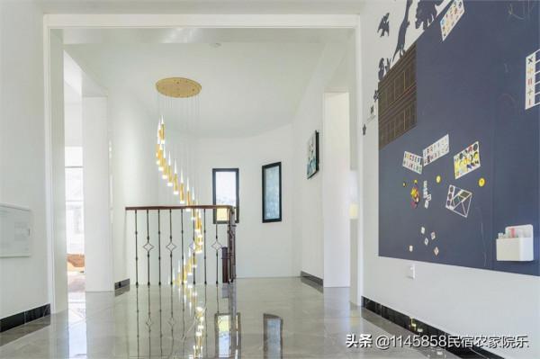 北京平谷金海湖淺山石語民宿，緊依大金山將軍關石河畔，LOFT別墅