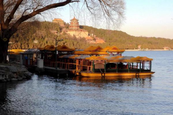 初冬頤和園 西堤觀六橋
