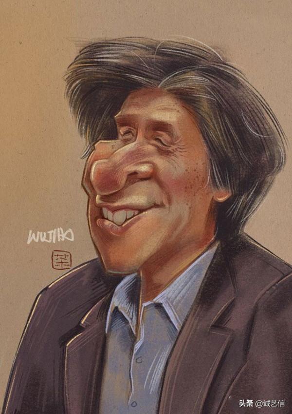 中國藝術名家肖像漫畫展