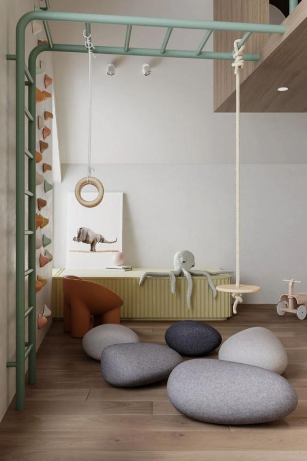 給孩子打造遊樂王國丨兒童房設計參考