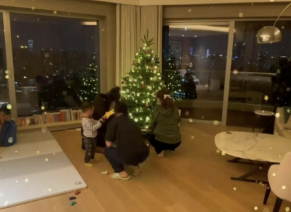 10個明星家庭過聖誕：有人發全家福曬孩子，有人曬聖誕樹曝光豪宅