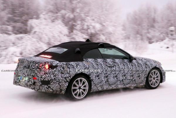 軟頂敞篷設計 梅賽德斯-賓士全新雙門轎跑諜照