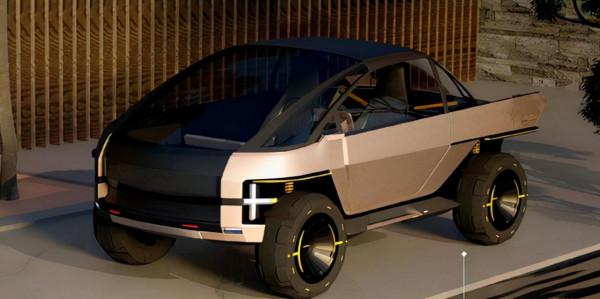 Anyroad電動皮卡概念圖曝光,位元斯拉皮卡更加科幻,未來之車 Anyroad電動皮卡概念圖曝光,位元斯拉皮卡更加科幻,未來之車