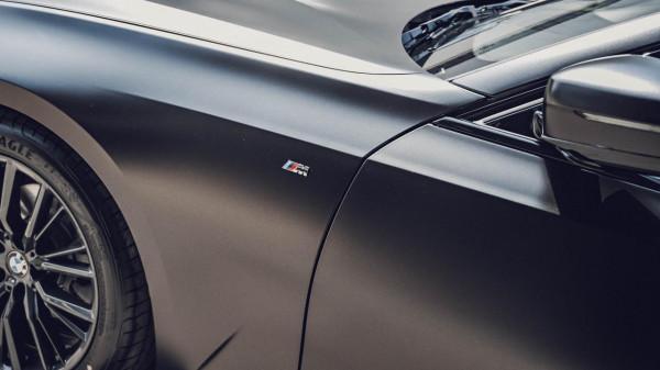 超帥低趴黑武士！寶馬3系貼TMD電光金屬黑