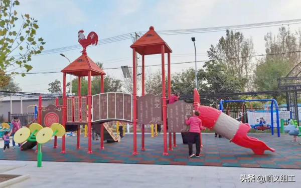 【創城有我】國學小村再添彩，北小營鎮東烏雞村文化廣場舊貌換新顏