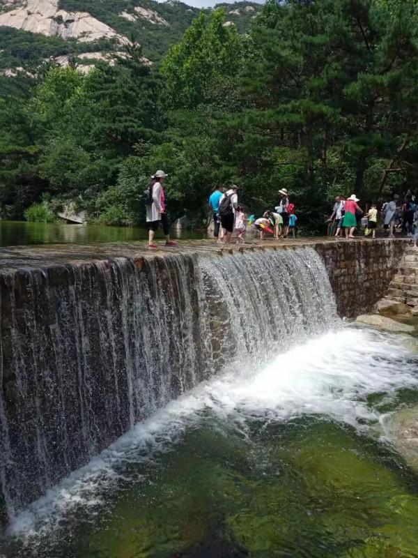 網紅打卡地“江北九寨溝”昆嵛山無染寺景區