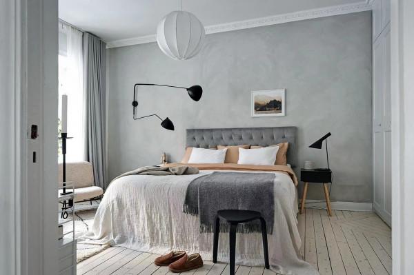 以白色為主題的北歐風小戶型公寓,非常素淨,置頂酒櫃和收納櫃 以白色為主題的北歐風小戶型公寓,非常素淨,置頂酒櫃和收納櫃