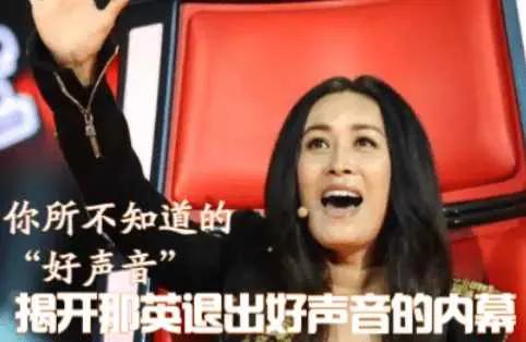 那英牽出好聲音驚人黑幕！一位導師轉身要砸50萬，金星怒批太齷齪