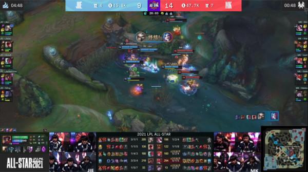 LPL全明星賽：Ale青鋼影天秀一打二反殺Bin劍姬翻盤獲勝