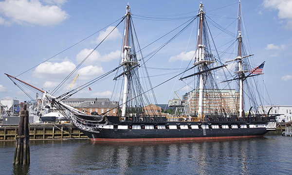 地球最強的美國海軍還有一艘風帆戰艦，服役超過200年