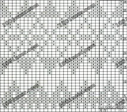 分享100款提花花樣，喜歡的現在就可以為家人準備秋冬毛衣（一）