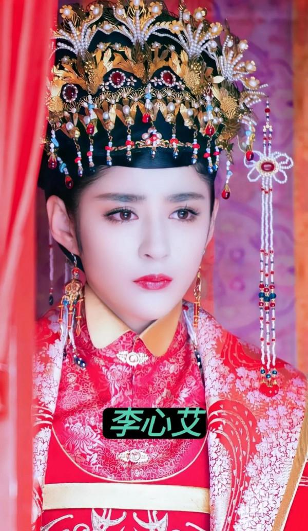 女明星穿紅嫁衣，誰最好看