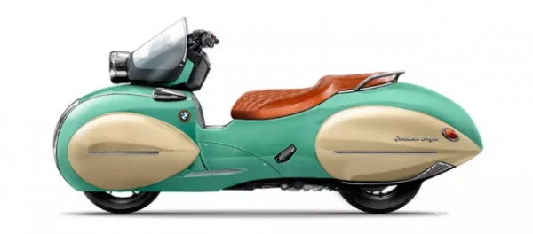 寶馬摩托變身復古機車，座椅用上“暖心”配置，冬天出行不怕凍