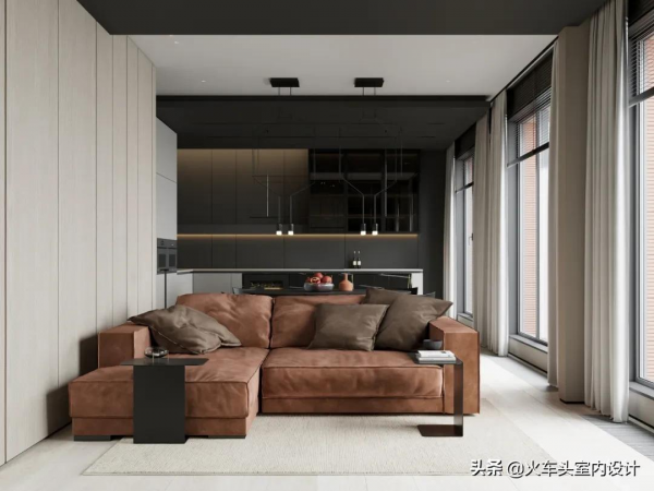 一位年輕女孩122㎡的家，現代簡奢，真有範