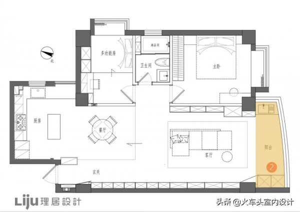 舊房的華麗轉身，隨處可閱讀的時髦感現代公寓 | 理居設計