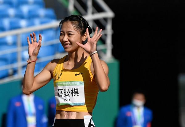 田徑——女子100米預賽賽況 田徑——女子100米預賽賽況