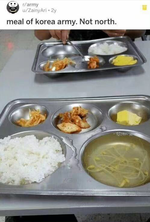 韓國號稱發達國家，為何士兵總吃不好，甚至吃不飽？泡菜：怪我嘍