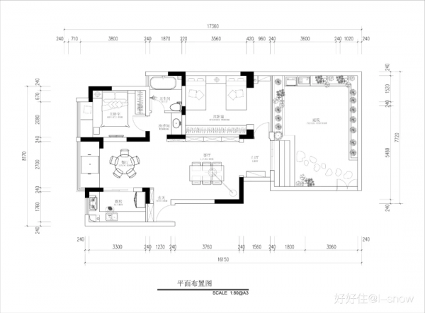 79㎡極簡中式，看完感覺日式也不香了