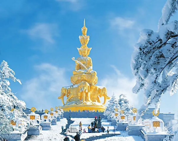 昨日大雪,來看峨眉山最真實的雪景 昨日大雪,來看峨眉山最真實的雪景