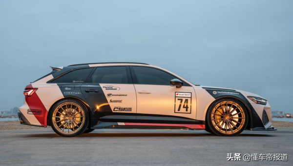 新車 | 1000馬力、2.7秒破百！奧迪RS6 Avant海外改裝版展示隱藏實力