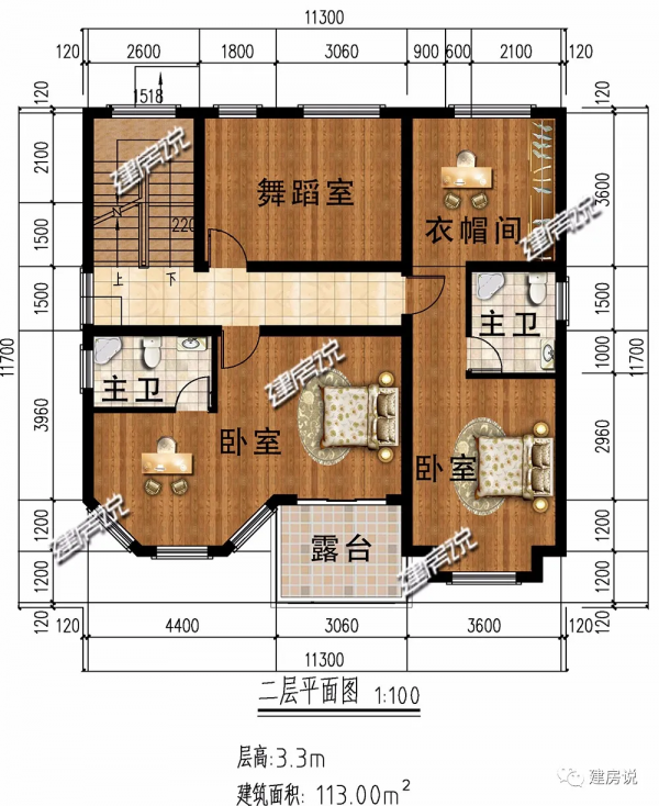 三層巴洛克風別墅,造型方正,層次感豐富,外觀浪漫奢華 三層巴洛克風別墅,造型方正,層次感豐富,外觀浪漫奢華