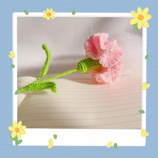 100種花卉勾法第2種-康乃馨（附圖解教程）