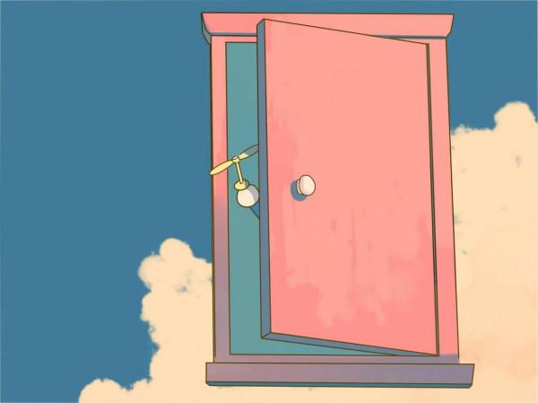 背景圖〈四十八〉：冷空氣來襲，哆啦a夢伴我，溫暖同行