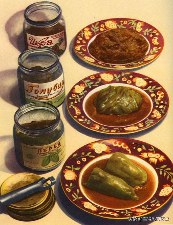 蘇聯時代的食品廣告 看起來還是挺誘人的