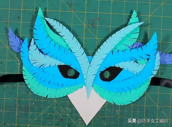 幾張彩紙就搞定了孩子想要的面具，還要花錢去買嗎？（附教程）