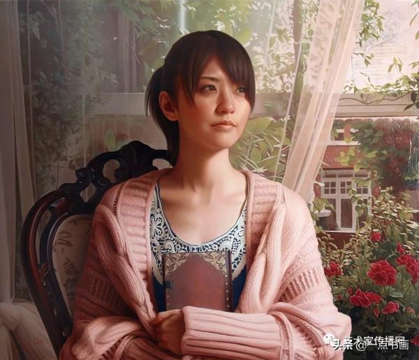 日本 岡靖知 寫實作品欣賞