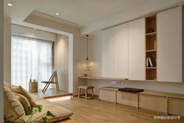 無電視、無主燈,全屋收納,我不信這個原木禪意之家只有89㎡ 無電視、無主燈,全屋收納,我不信這個原木禪意之家只有89㎡