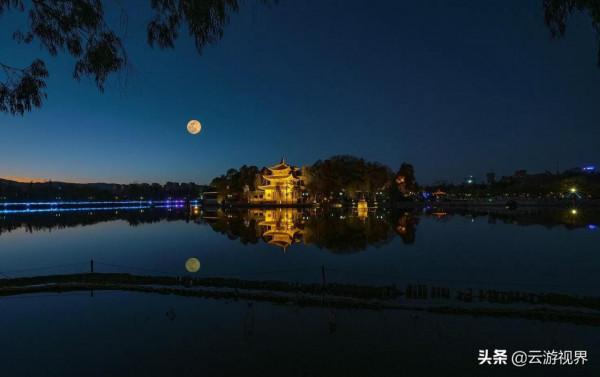 妝點流光溢彩中秋夜 大觀公園新增四大看點 妝點流光溢彩中秋夜 大觀公園新增四大看點