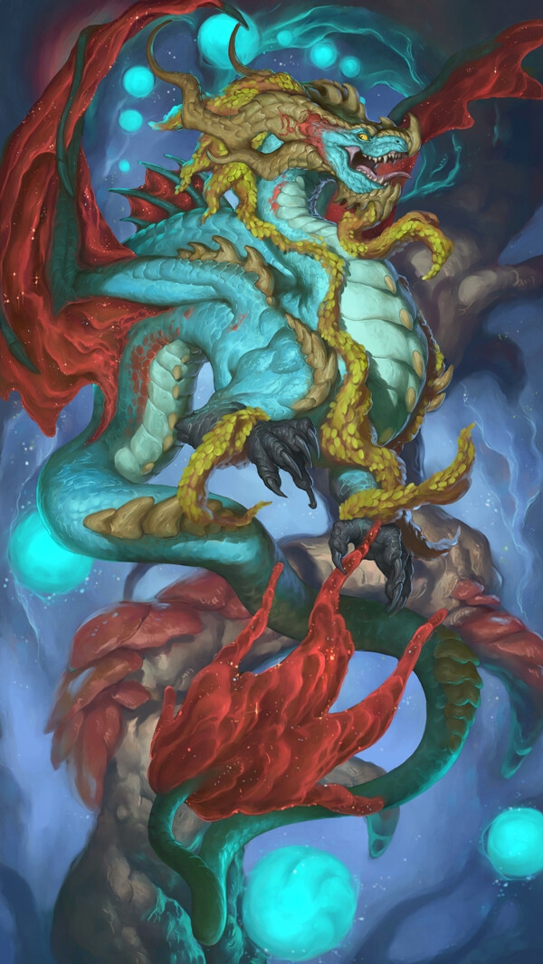 十二星座變成龍的話，手機桌布換起來